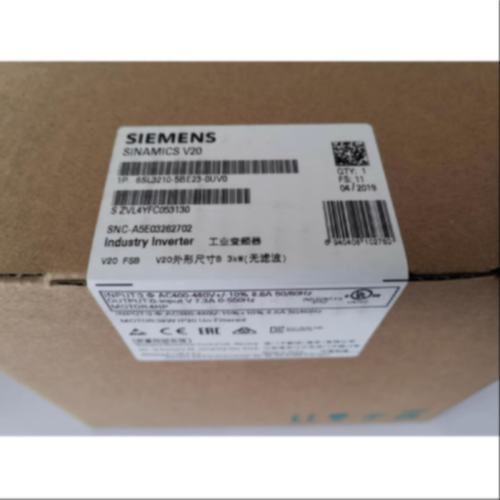 议价6SL32105BE230UV0西门子V20 三相变频器3千瓦 6SL3210-5BE23-