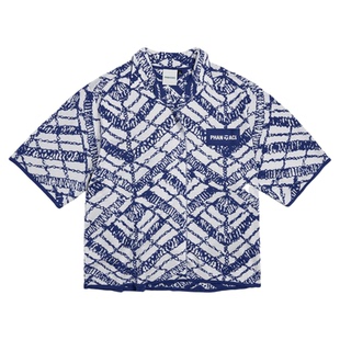 PHANTACiX TaylorMade Cuban Collar Shirt 联名款印花衬衫男
