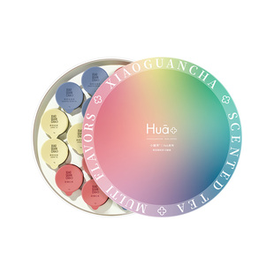 小罐茶特级玫瑰红茶桂花乌龙茉莉花组合茶叶礼盒下午茶伴手礼18罐