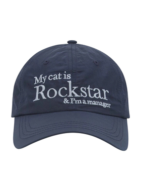 JOEGUSH ROCKSTAR CAT 尼龙帽（藏青色） MUSINS韩国官网直邮进口