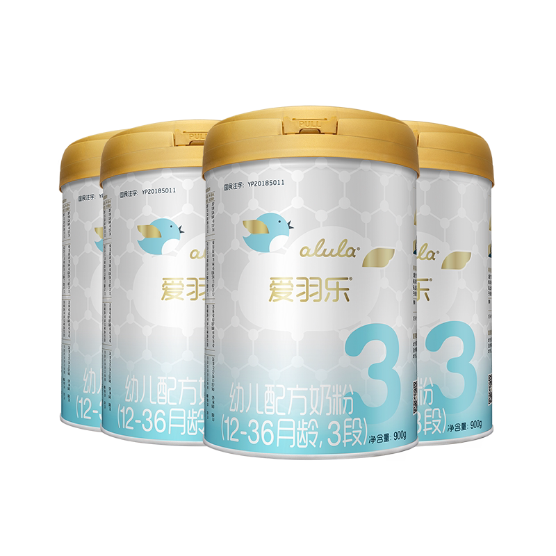 爱羽乐3段奶粉800g*6新西兰进口