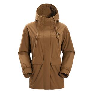 伯希和户外冲锋衣Teflon三防面料秋冬2025新款女收腰徒步登山外套