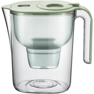 苏泊尔净水壶自来水活性炭过滤器家用直饮厨房净水器滤水器滤水壶