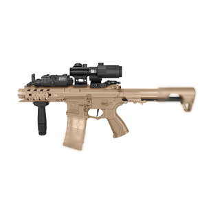 小月亮ARP556电动回膛单连发冲锋模型玩具抢XYL6.0火控短突发射器