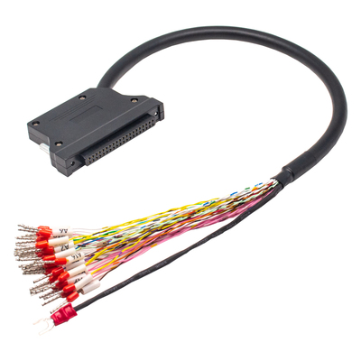 三菱PLC输入输出40芯PLC信号线