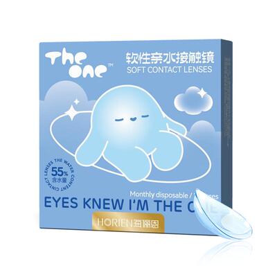 海俪恩TheOne月抛3片隐形眼镜
