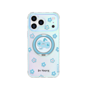 ZHIZHE×大象花园适用苹果17Promax手机壳新款Lo9带支架iPhone16Pro保护套ip15高级14支点可爱13pm好看女
