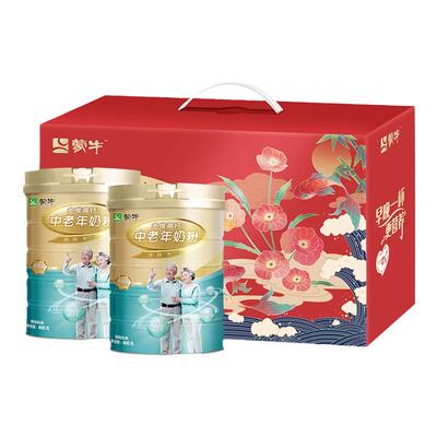 蒙牛铂金装中老年奶粉