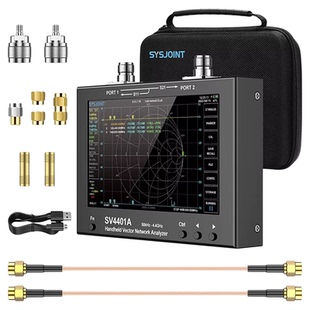 SV4401A 矢量网络分析仪50KHz-4.4GHz 7寸大屏 nanovna中/英/俄文