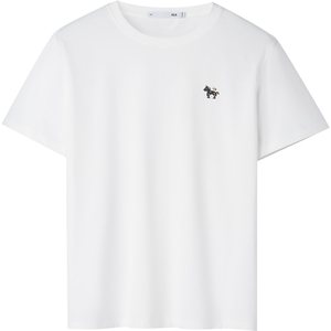 马上有钱T海澜之家马年贺岁系列短袖T恤春夏新圆领凉感短t男