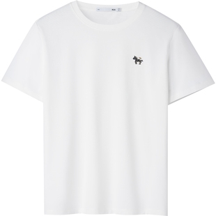 【马上有钱T】海澜之家马年贺岁系列短袖T恤春夏新圆领凉感短t男