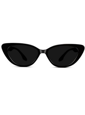 欧美ins猫眼复古小框高级感墨镜