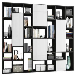 广州佛山全屋定制书柜全房定做书桌一体柜转角衣柜储物柜简约书架