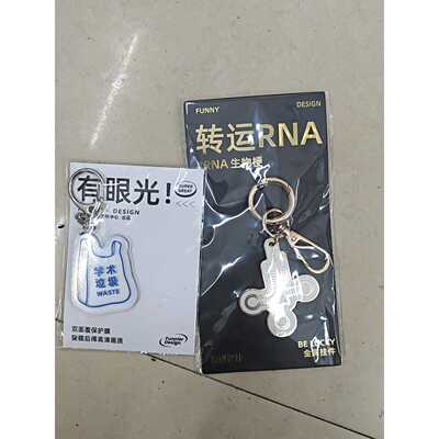【议价-可维修】原创trna挂件转运RNA金属钥匙扣 2个一起29 合适