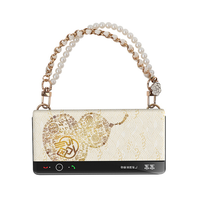 斜挎带挂绳高档皮纹手机壳