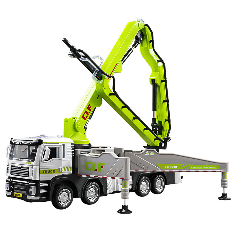 大号合金可喷水水泥泵车