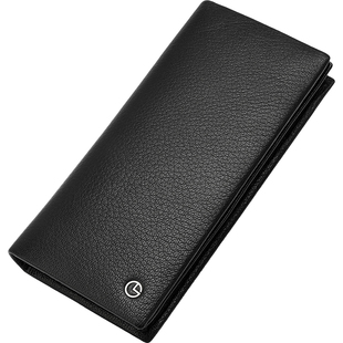 金利来新款钱包男真皮男式手包简约商务鹿皮钱夹多卡位长款皮夹