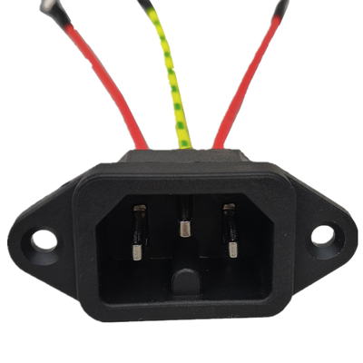 电炒锅插口电锅配件品字插座插头