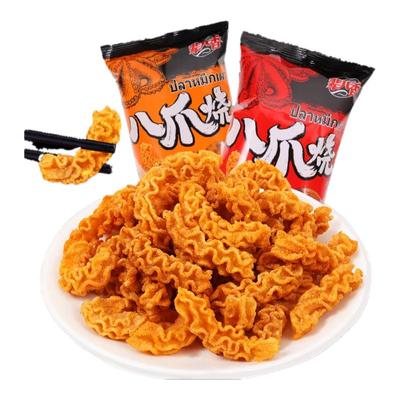 辈儿香八爪烧网红麻辣锅巴90后怀旧零食小吃休闲食品比萨卷薯片