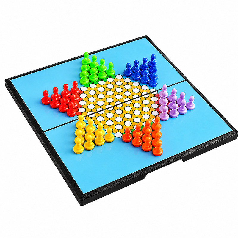 磁性大号跳棋成人版便携棋盘儿童小学生专用亲子益智游戏大人老人