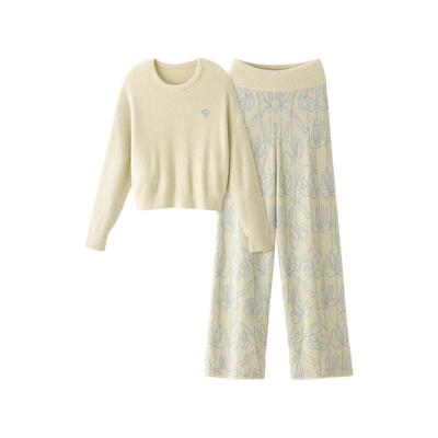 蕉内绒绒720Home半边绒女士睡衣