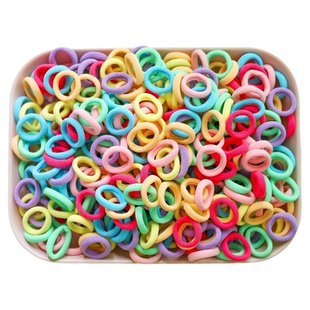 儿童发圈女童扎头发皮筋高弹力不伤发发绳宝宝头绳小女孩发饰头饰