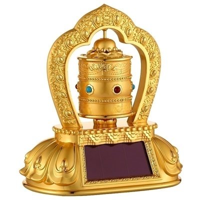 德田（正品）车载太阳能汽车摆件