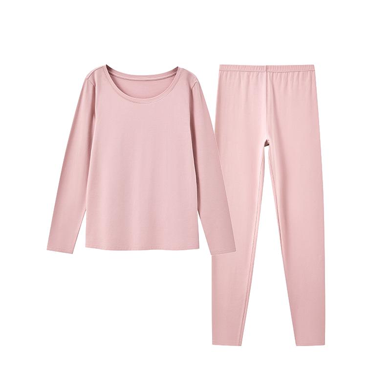 曼妮芬棉质生活秋衣秋裤女套装冬季贴身保暖抗菌棉肌底衣男士暖衣 曼妮芬棉质生活秋衣秋裤女套装冬季贴身保暖抗菌棉肌底衣男士暖衣