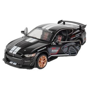 1:24福特野马谢尔比GT500眼镜蛇汽车模型仿真合金儿童玩具车摆件