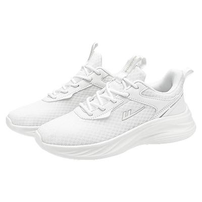 回力运动鞋2025男女鞋学生纯白色校鞋透气网面轻便休闲加绒跑步鞋