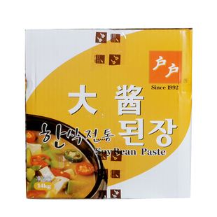 户户韩式大酱14kg餐饮店商用豆瓣黄豆大豆酱韩国大酱汤用东北大酱