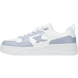 特步男鞋复古板鞋夏季新款轻便低帮休闲鞋学生小白鞋厚底运动鞋男