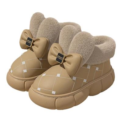 防水包跟棉拖鞋女士冬季2025新款