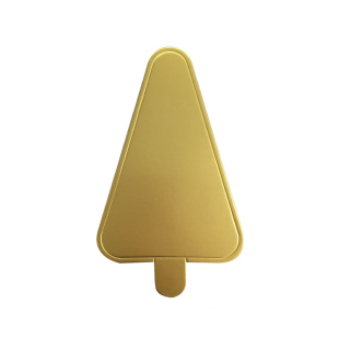 慕斯蛋糕底托垫三角切块金色加厚千层蛋糕纸垫西点生日蛋糕甜品托