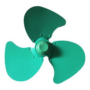 老式电风扇叶铁金属吊顶风扇叶电风扇配件16寸中心轴8mm直径38cm