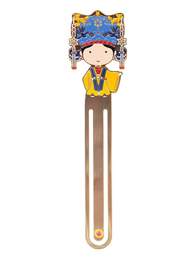故宫淘宝明清帝后金属书签中国风