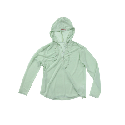 晶咕白标DADATATA【简白画稿】连帽套头小衫超好看v领小衫女装