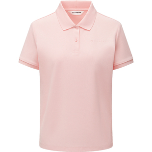 坦博尔25夏季新款 女士短袖POLO衫 轻薄透气修身显上衣TB5232212A