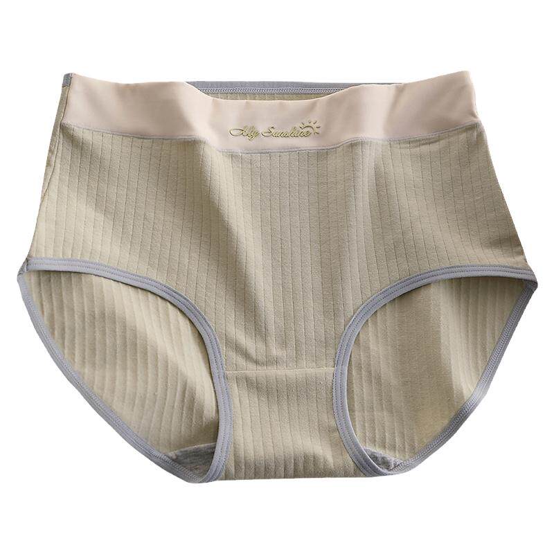 内裤女纯棉女士大码全棉抗菌高腰收腹女生胖mm三角2025新款夏季薄