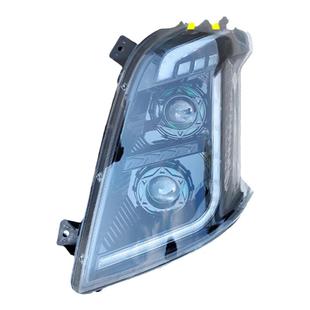 适用东风乘龙M3大灯总成H7 H5 L3 LED改装双透镜超亮聚光前照灯雾