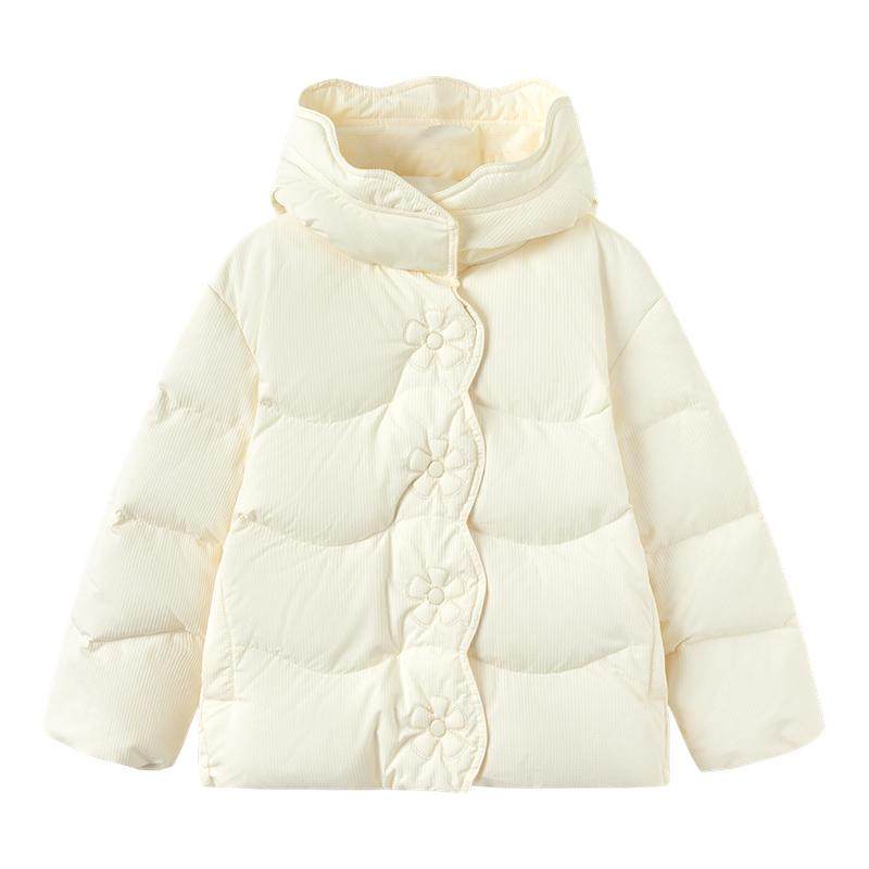 巴拉巴拉童装儿童羽绒服女童冬季连帽外套潮上衣时尚舒适户外保暖