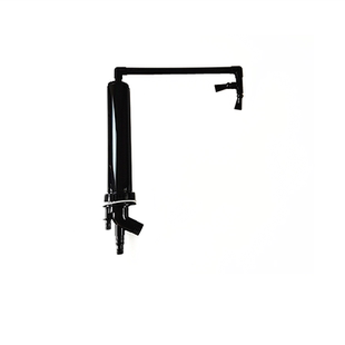 黑色鱼缸三重溢流套装配件上下水鱼马桶过滤器整套55-60-65-75孔