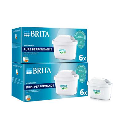 【自营】BRITA/碧然德Pure Pro升级版通用滤水壶净水壶滤芯12只装