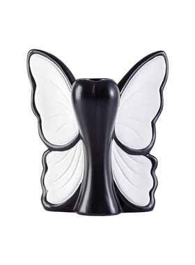 中古风蝴蝶花瓶摆件轻奢高级感