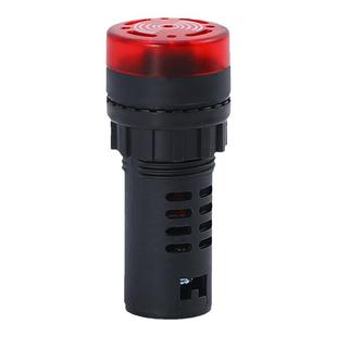 蜂鸣器AD16-22SM闪光蜂鸣器 声光器 报警灯 开孔22mm380V 220V