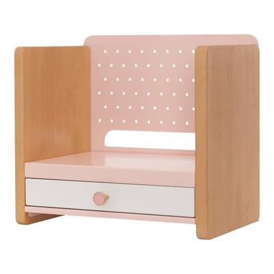 mozi桌面洞洞书架置物架环保实木