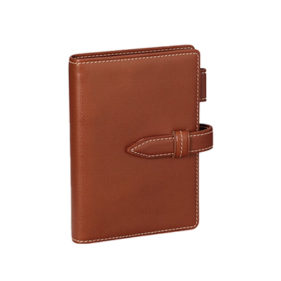 Raymay达芬奇油蜡皮手账本子A6A7