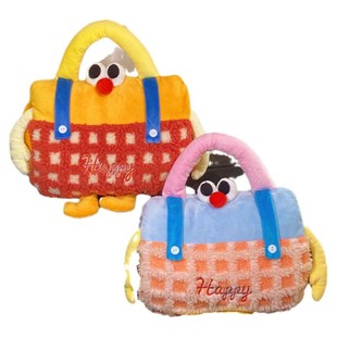 默默爱 手提可爱电热水袋充电式毛绒暖宝宝暖水袋正品防爆暖手宝