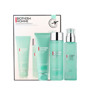 Biotherm/碧欧泉水动力补水保湿三件套水200ml+洁面125ml+乳100ml