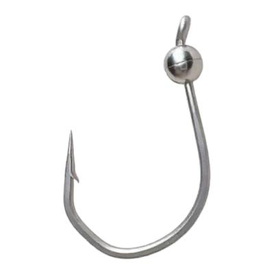 慕斯达钨钢inch wacky倒钓钩血槽微铅鲈鱼黑坑面条虫挡草防挂微铅